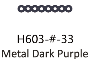 Metal dark Purple E-Chain