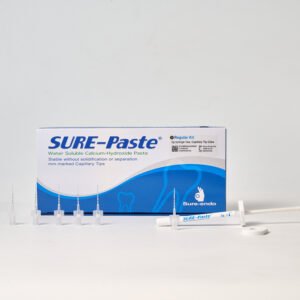 SURE-PASTE® Water Soluble Calcium-Hydroxide Paste with Barium Sulfate.